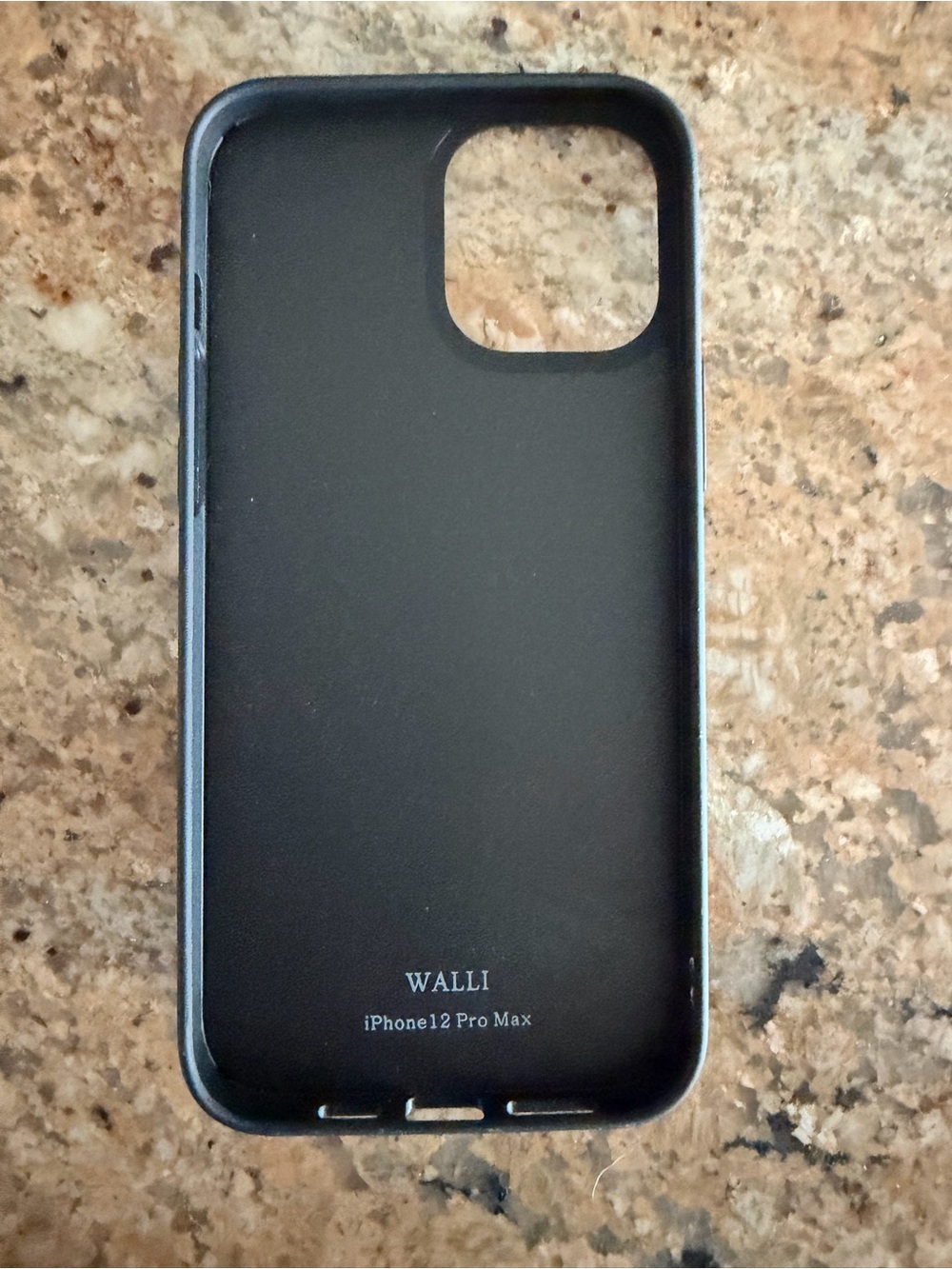 WALLI Black iPhone 12 Pro Max Protective Case